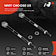 APCA6774 2 Pcs Front Inner Steering Tie Rod Ends