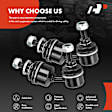 APCA6798 2 Pcs Rear Sway Bar Link