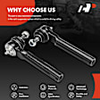 APCA6829 2 Pcs Front Outer Tie Rod End