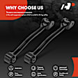 APCA6830 2 Pcs Rear Lower Forward Lateral Arm
