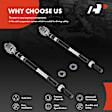 APCA6844 2 Pcs Front Inner Tie Rod End