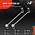 APCA6858 2 Pcs Front Stabilizer Bar Link