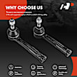APCA6868 2 Pcs Front Outer Tie Rod End