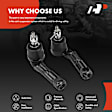 APCA6877 2 Pcs Front Outer Tie Rod End Kit