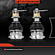 APCA6884 2 Pcs Front Upper Ball Joint