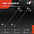 APCA6898 2 Pcs Front Sway Bar Link
