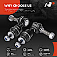 APCA6903 2 Pcs Rear Sway Bar Link