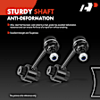 APCA6905 2 Pcs Rear Stabilizer Sway Bar Link