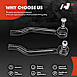 APCA6914 2 Pcs Front Outer Tie Rod End