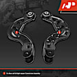 2017 Infiniti QX30 - Rear, Driver and Passenger Side, Upper Control Arm, Rear Upper Left and Right, Driver and Passenger Side, Without ball joint(s)