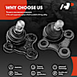 APCA6920 2 Pcs Front Lower Ball Joint