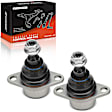 APCA6932 2 Pcs Front Upper Ball Joints