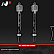 APCA6938 2 Pcs Front Inner Tie Rod Ends