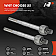 APCA6946 2 Pcs Front Inner Tie Rod End