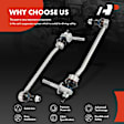 APCA6953 2 Pcs Front Sway Bar Link