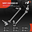 APCA6964 2 Pcs Front Sway Bar Link