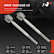 APCA6967 2 Pcs Front Inner Tie Rod Ends