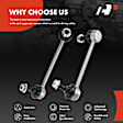 APCA7001 2 Pcs Front Stabilizer Sway Bar Link