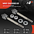 APCA7002 2 Pcs Front Inner Tie Rod End