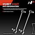 APCA7010 2 Pcs Front Stabilizer Bar Link Kit