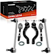 APCA7029 6 Pcs Front Stabilizer Bar Link & Tie Rod End