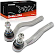 APCA7055 2 Pcs Front Outer Steering Tie Rod Ends