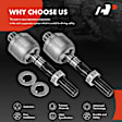 APCA7080 2 Pcs Front Inner Tie Rod End Kit