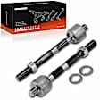 APCA7081 2 Pcs Front Inner Tie Rod End