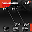 APCA7085 2 Pcs Front Sway Bar Link
