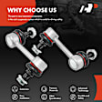 APCA7088 2 Pcs Rear Sway Bar Link Kit