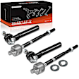 APCA7100 4 Pcs Front Inner & Outer Tie Rod End