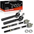 APCA7101 4 Pcs Front Inner & Outer Tie Rod End