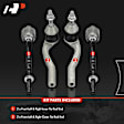 APCA7102 4 Pcs Front Inner & Outer Tie Rod End Kit