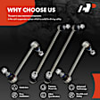 APCA7107 4 Pcs Front & Rear Stabilizer Bar Link Kit
