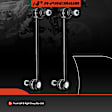 APCA7109 2 Pcs Front Stabilizer Bar Link