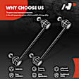APCA7120 2 Pcs Rear Stabilizer Sway Bar Link