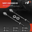 APCA7125 2 Pcs Front Inner Tie Rod End