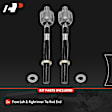 APCA7128 2 Pcs Front Inner Tie Rod End