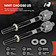 APCA7128 2 Pcs Front Inner Tie Rod End