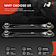 APCA7141 2 Pcs Rear Lower Forward Suspension Control Arm
