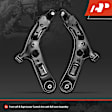 APCA7144 2 Pcs Front Lower Control Arm & Ball Joint Assembly