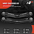 APCA7155 2 Pcs Rear Upper Center Control Arm