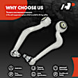 APCA7195 2 Pcs Front Lower Forward Control Arm & Ball Joint Assembly
