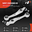 APCA7240 2 Pcs Front Lower Rearward Control Arm & Ball Joint Assembly