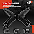 APCA7261 2 Pcs Rear Upper Lateral Arm