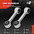 APCA7287 2 Pcs Rear Stabilizer Sway Bar Link