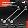 APCA7289 2 Pcs Front Sway Bar Link