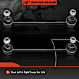 APCA7294 2 Pcs Rear Sway Bar Link Kit