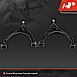 APCA7298 2 Pcs Front Upper Control Arm & Ball Joint Assembly