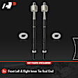 APCA7323 2 Pcs Front Inner Tie Rod End